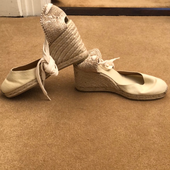 New Castañer Chiara 80 canvas canvas espadrilles - Picture 1 of 1